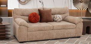 Sofá 3 Plazas Milos Beige