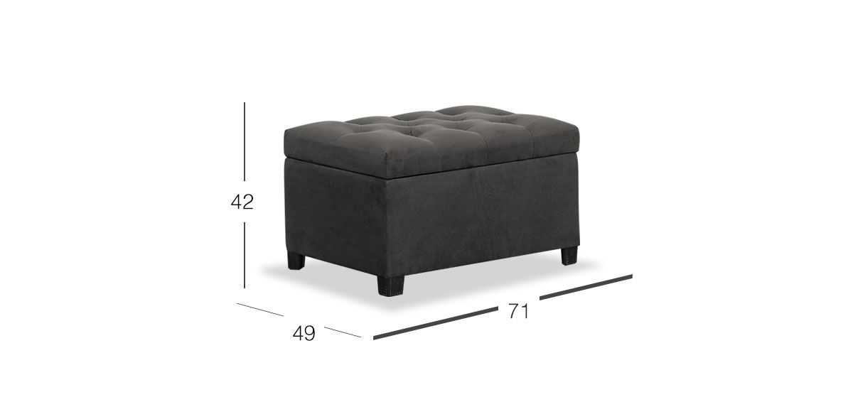 Banca Baúl Duna Gris