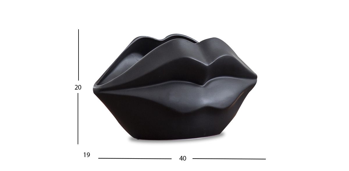 Base Decorativa Chico Kiss Negro