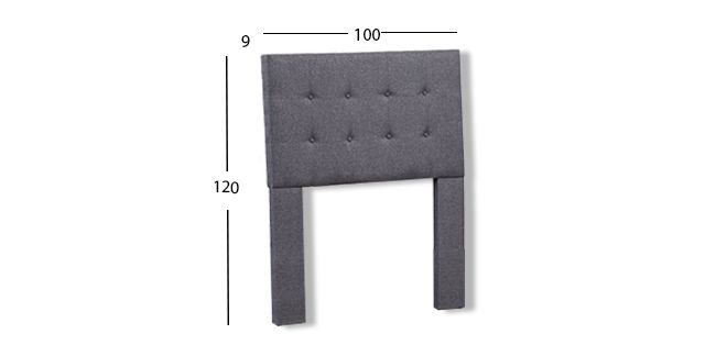 Cabecera Individual Anfield Gris