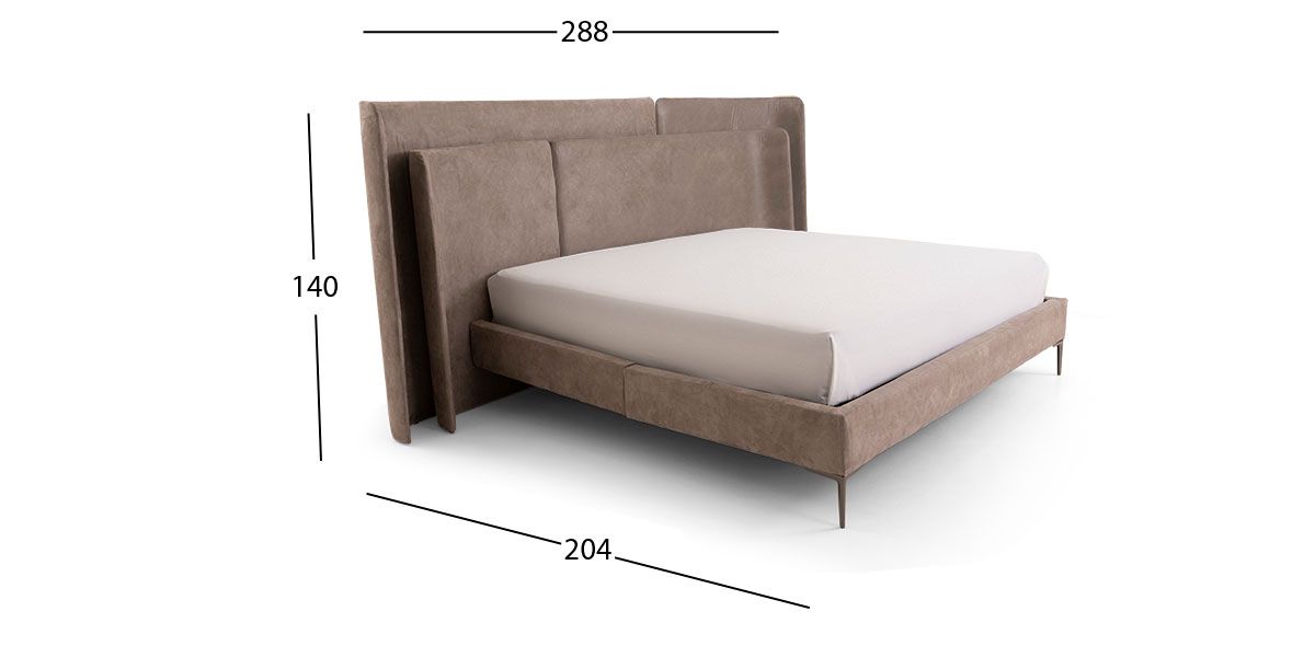 Cama King Size Bravah Café