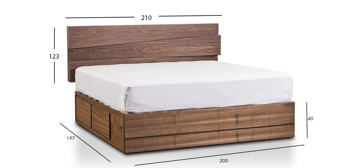 Cama King Size Kala Café