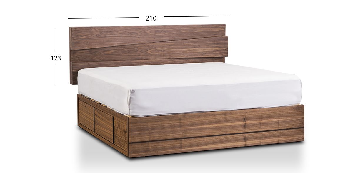 Cabecera Con Luz King Size Kala Café