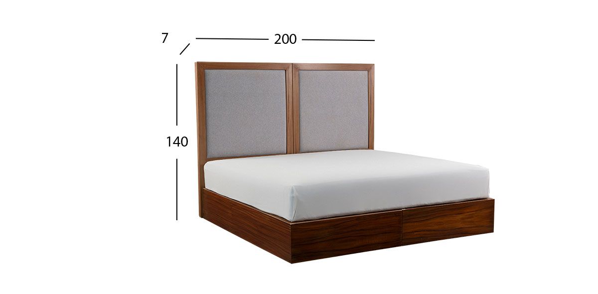 Cabecera King Size Urban Café