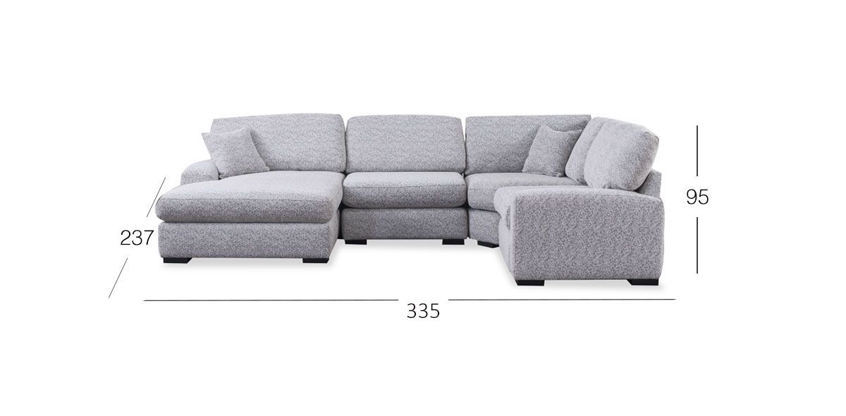 Sala Creta Plus Moka 4 Piezas