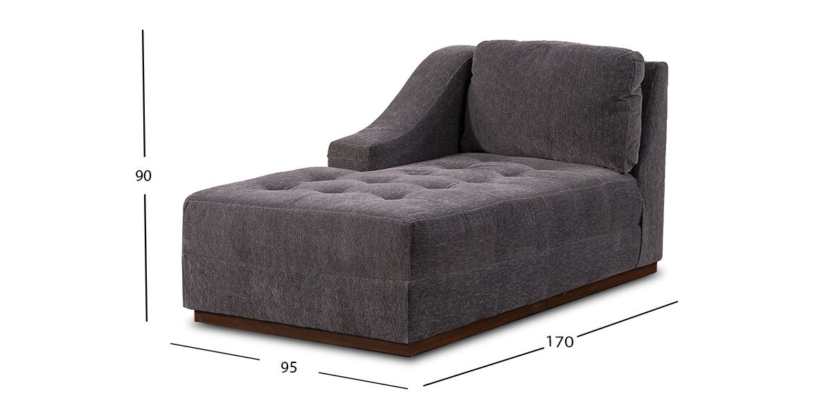 Chaise Long Brazo Izquierdo Tifany New Oxford