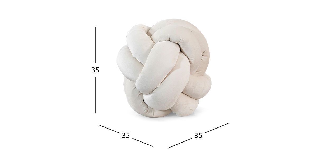 Cojín Decorativo Apolo Beige