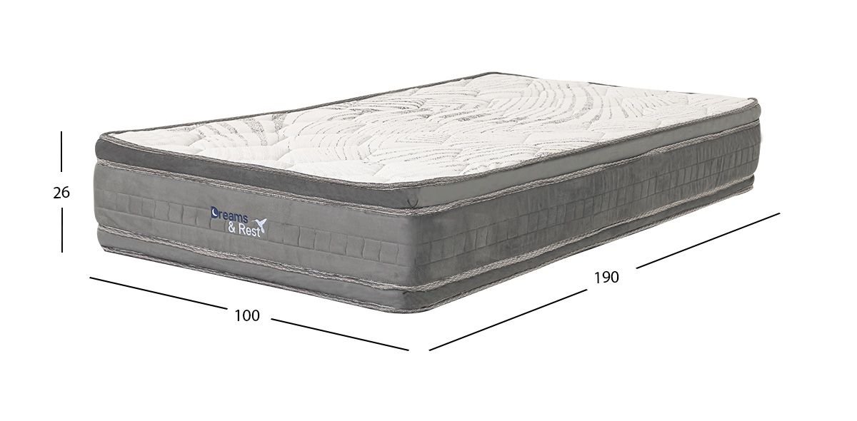 Colchón Dreams & Rest Individual Memory Foam Wind