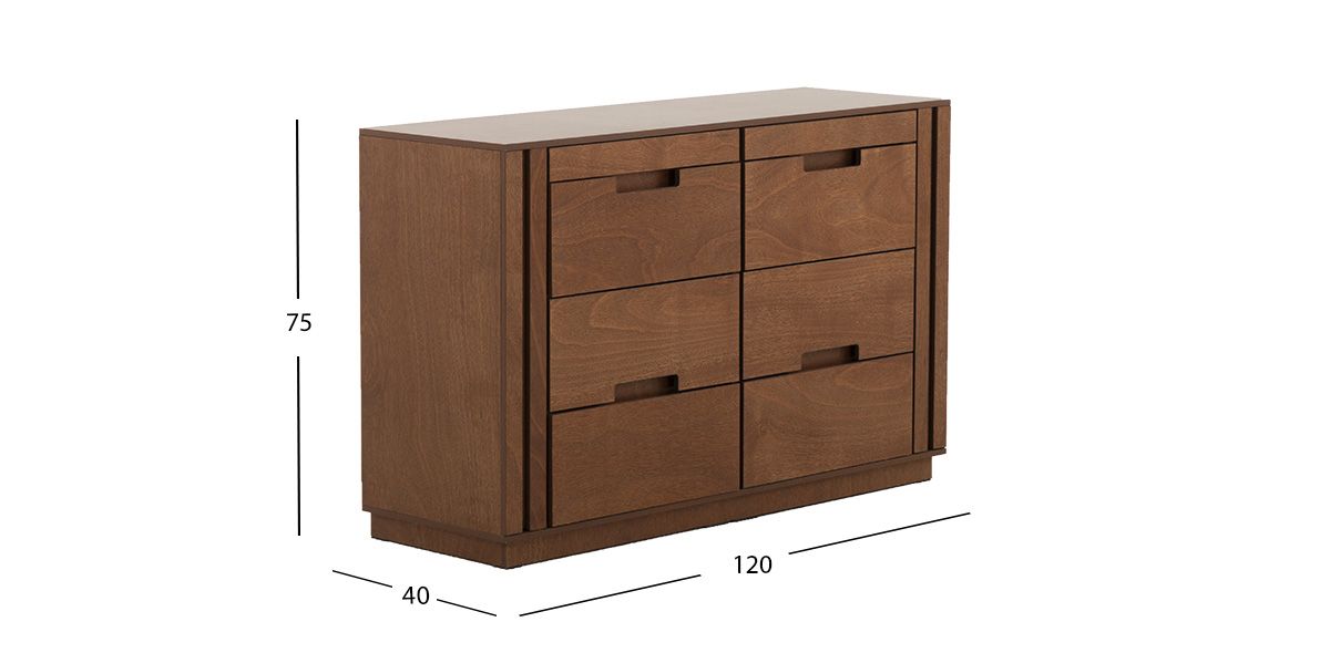 Cómoda 120 cm Antara Café