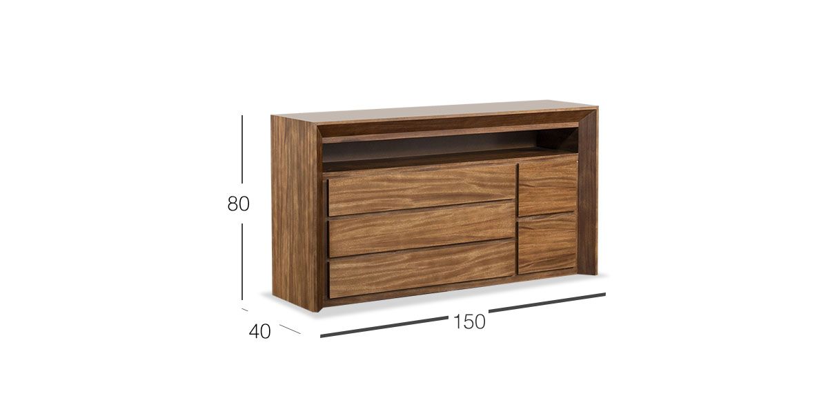 Cómoda Keyser CL Café