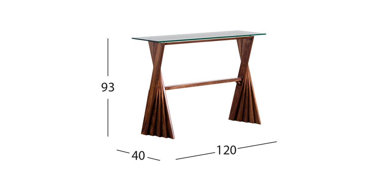 Consola Poplar Becker Café 