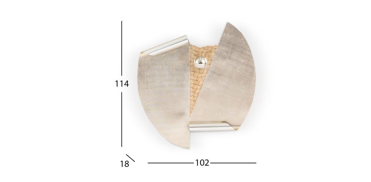 Decoración De Pared Iron Plata