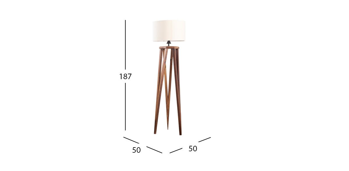 Lámpara Victoria Beige Parota