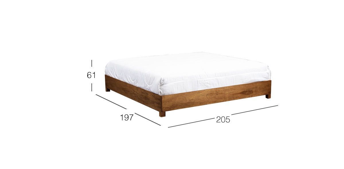 Base De Cama King Size Santorini Plus Tzalam