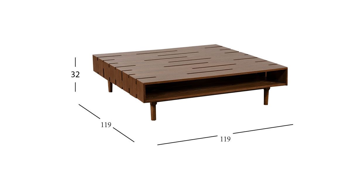 Mesa De Centro Dune CL Café
