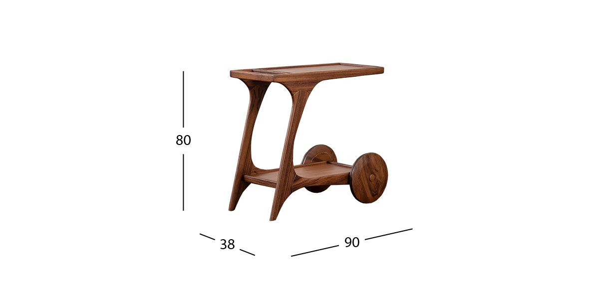 Mesa De Servicio Parota Dakota Café