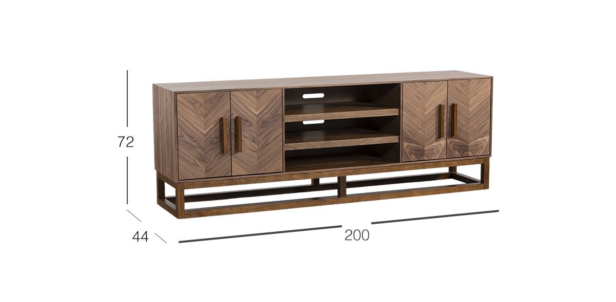 Mesa TV Veliero CL Café