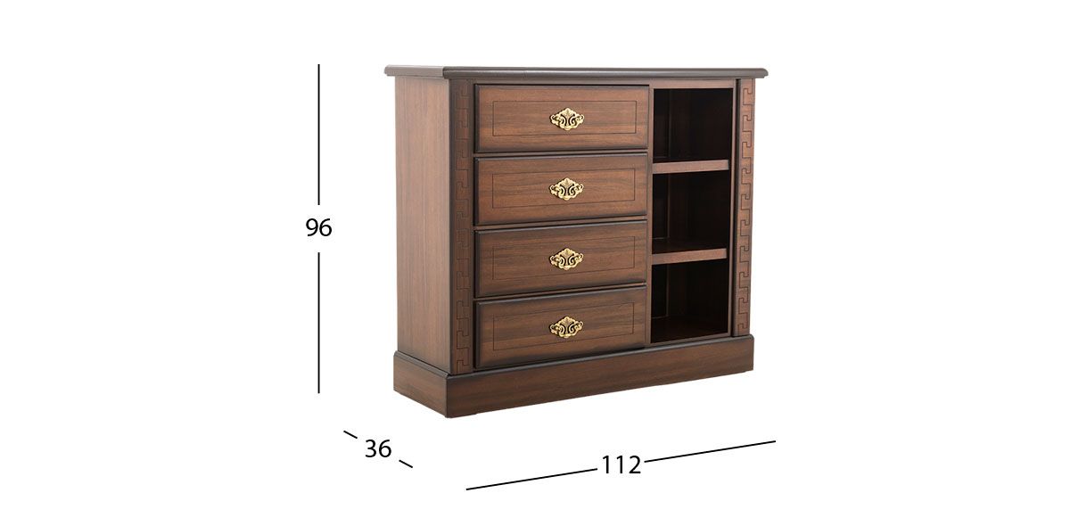 Mueble TV Mali Café Nogal