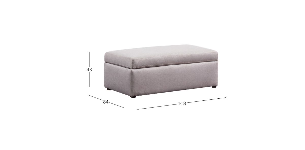 Ottoman Kyra Life Beige