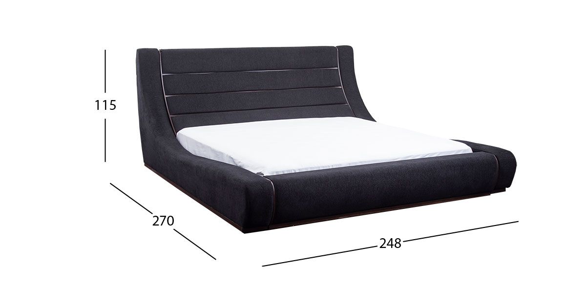 Cama King Size Gipsy Negro