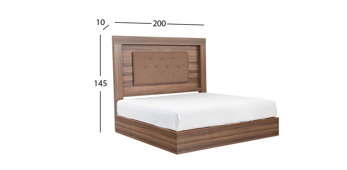 Cabecera King Size Antea Café Parota