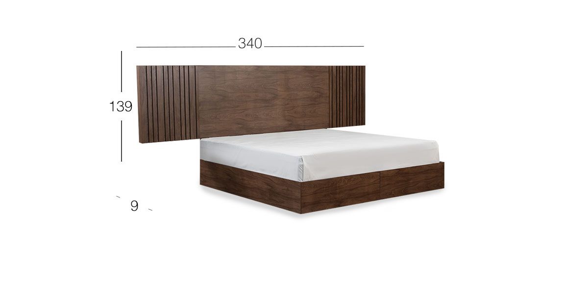 Cabecera King Size Giannis Café