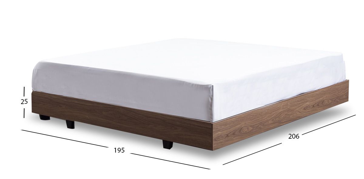 Base De Cama King Size Vanila Café