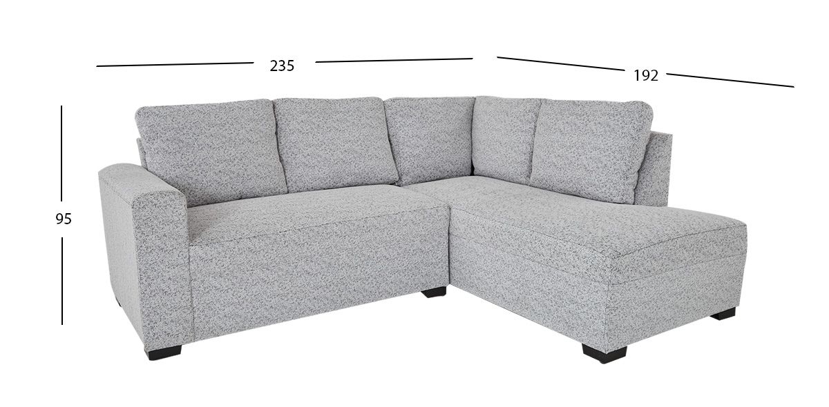 Sala Modular Derecha Anya HS Blanco