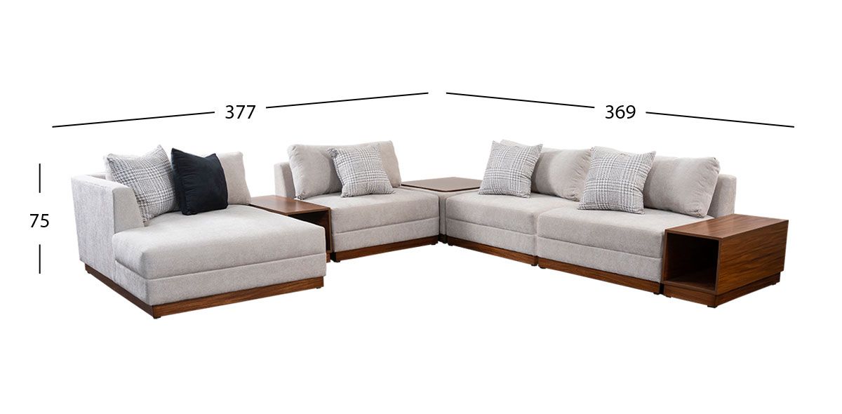 Sala Alice Café 7 Piezas