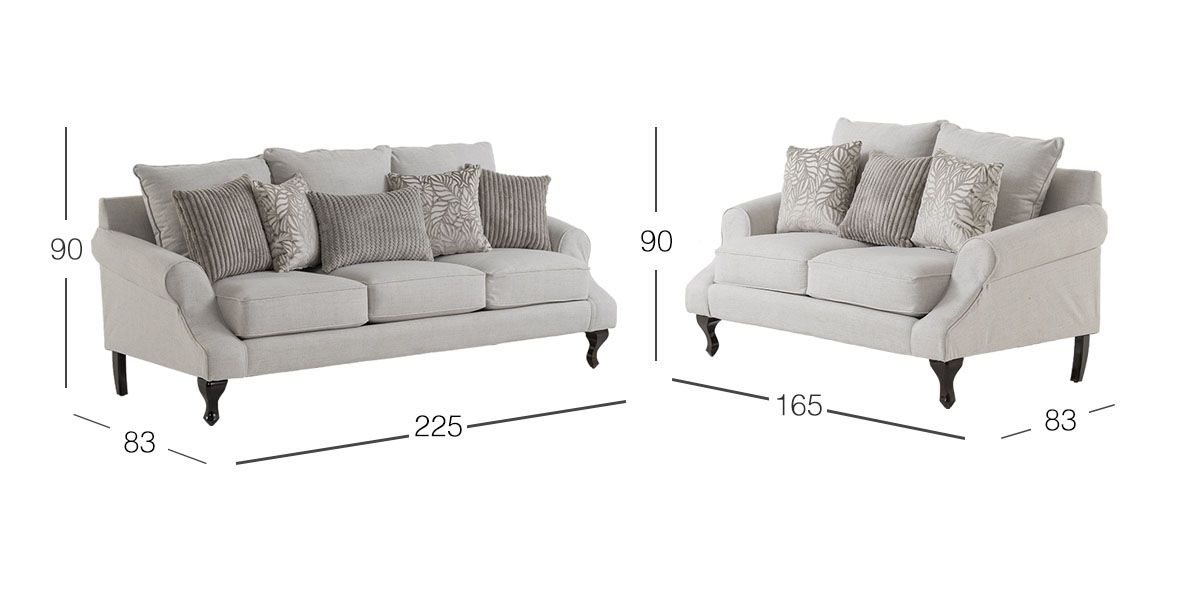 Sala James Fiora Ecru Blanco