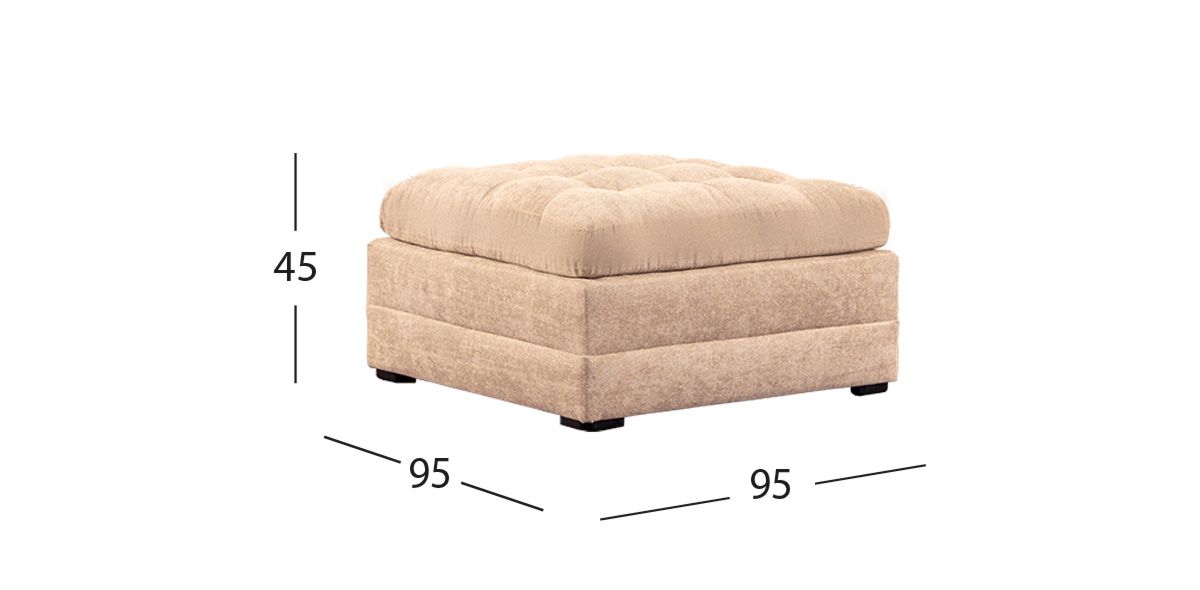 Ottoman Morrison Beige