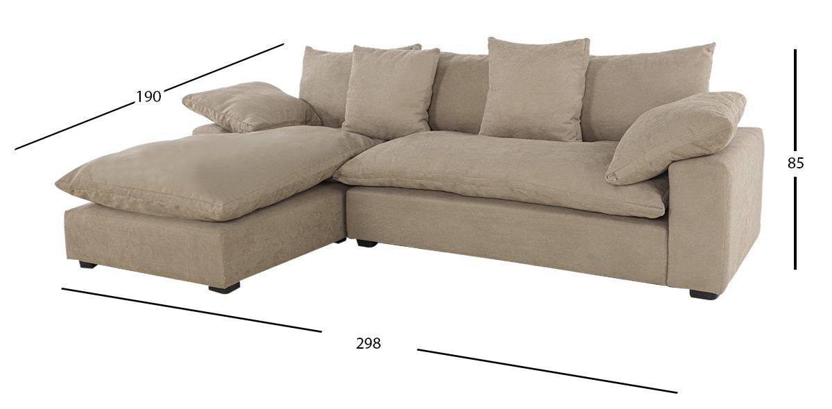 Sala Modular Izquierda Cloud Beige