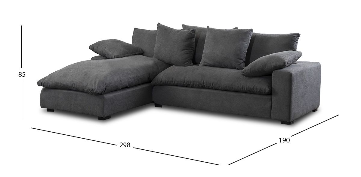 Sala Modular Izquierda Cloud Gris