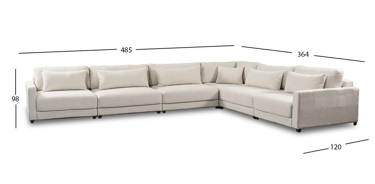 Sala Eland CL Blanco 6 Piezas