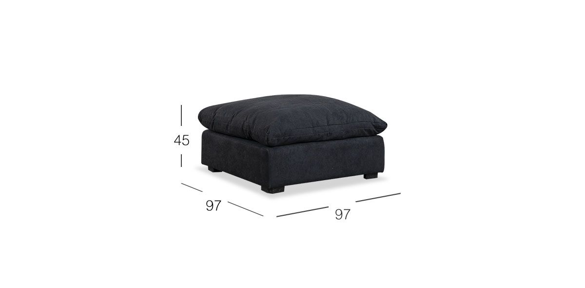 Taburete Cotton CL Negro