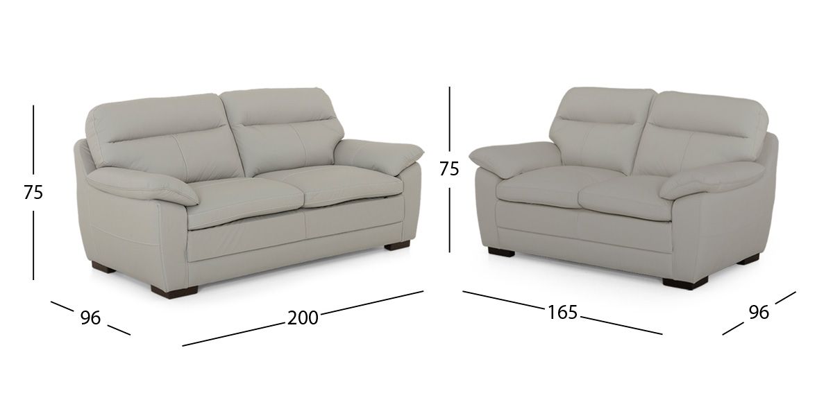 Sala Piel Match Angels Gris  (Boal)
