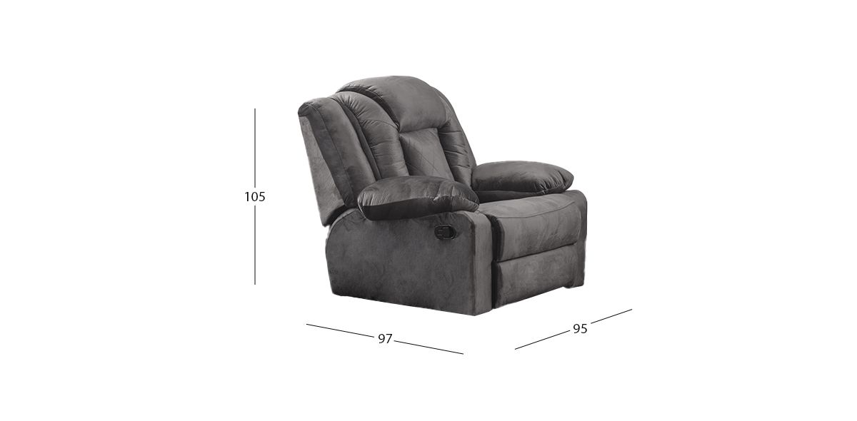 Sillón Reclinable Nairobi Gris