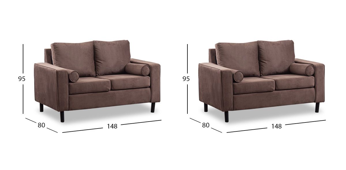 Sala Landmark Café 2 Piezas