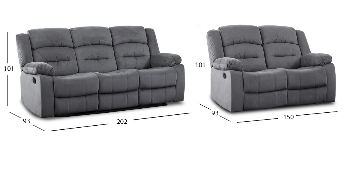 Sala Reclinable Melbury Gris