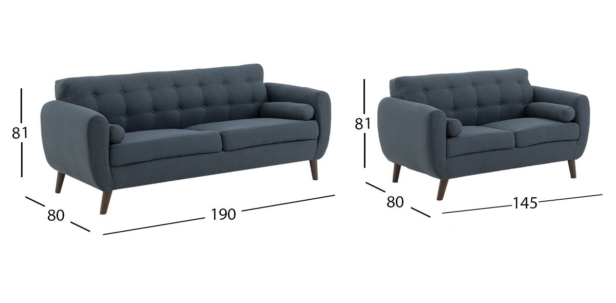 Sala Monet Azul Navy