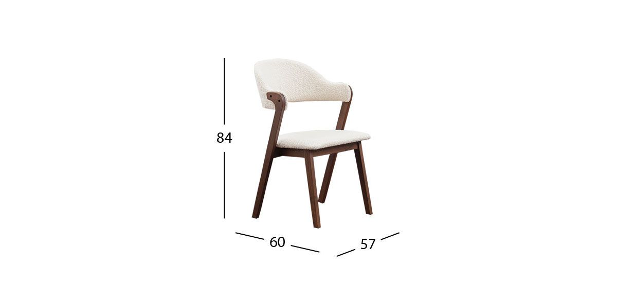 Silla Andreta Beige