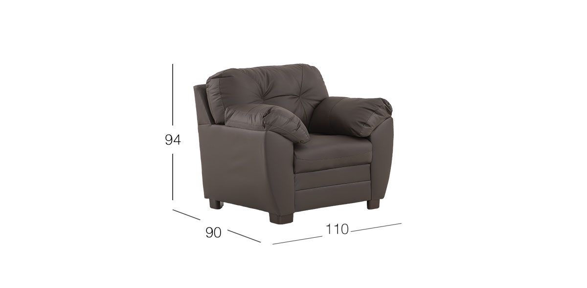 Sillón Piel Derby Café