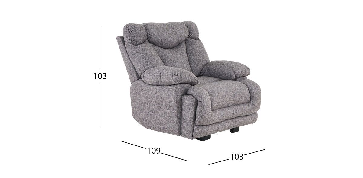 Sillón Kralice II Leonore Gris