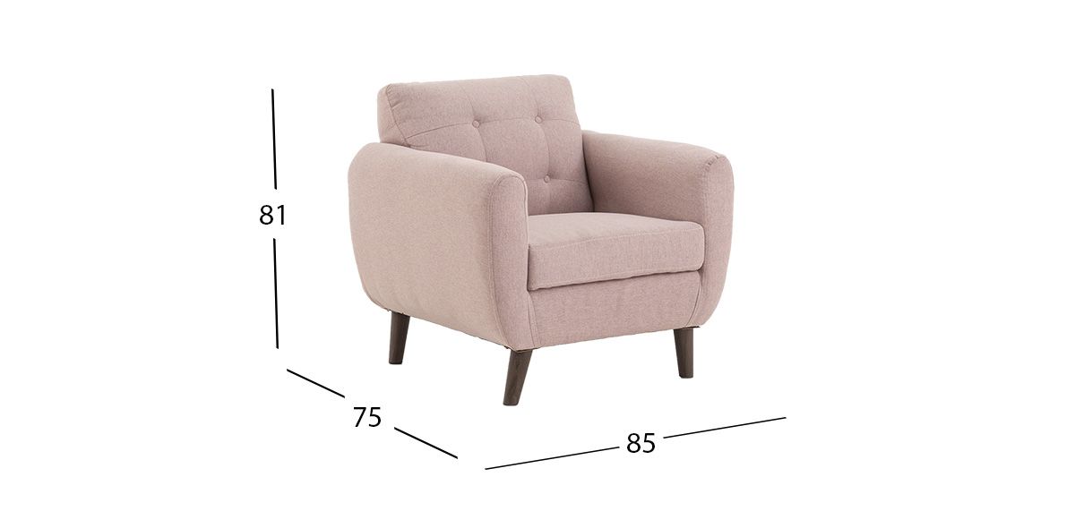 Sillón Monet Rose