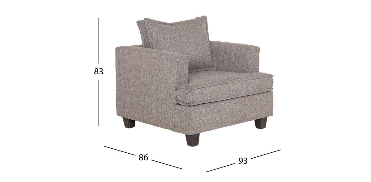 Sillón Vittoria Gris