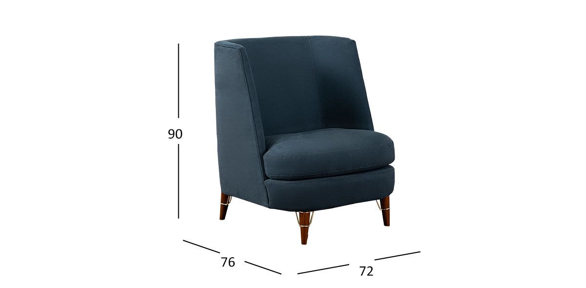 Sillón Ocasional Rosso Azul