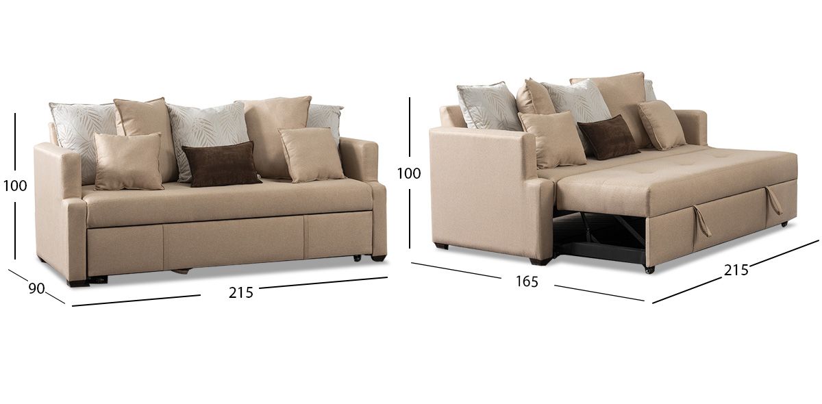 Sofá Cama Valencia PL Arena