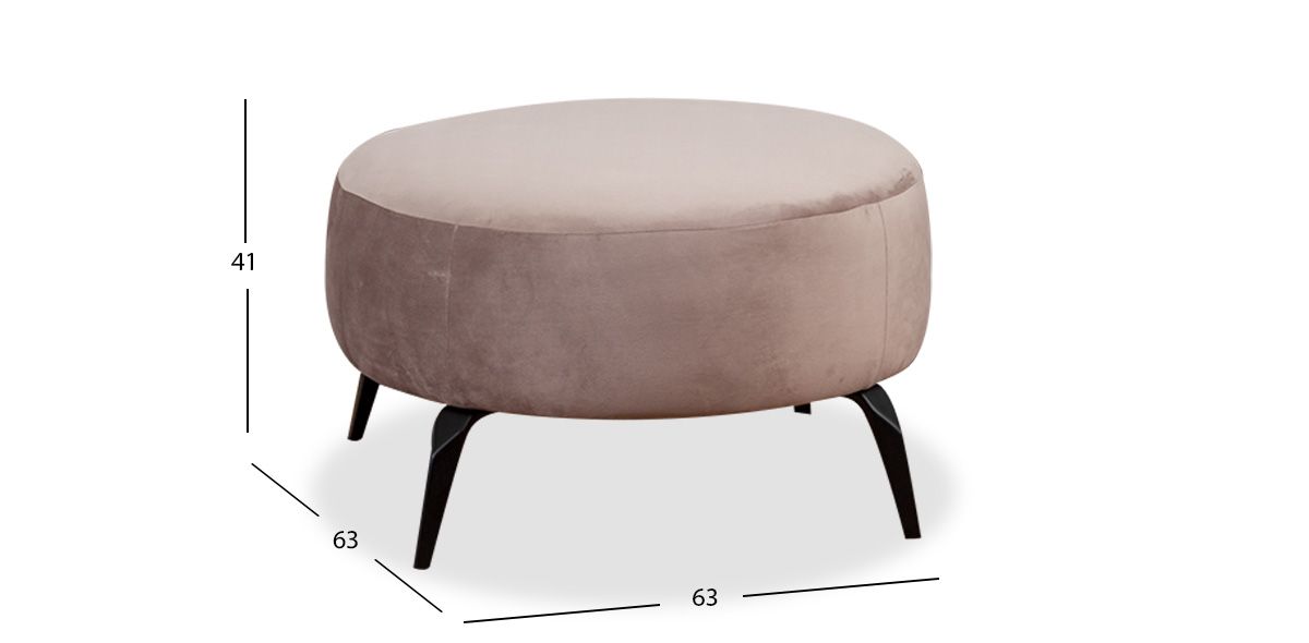  Taburete Mediano Bellavue Palo de Rosa