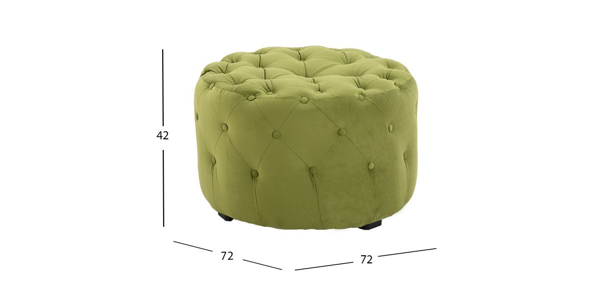 Taburete Bongo PL Verde Lima