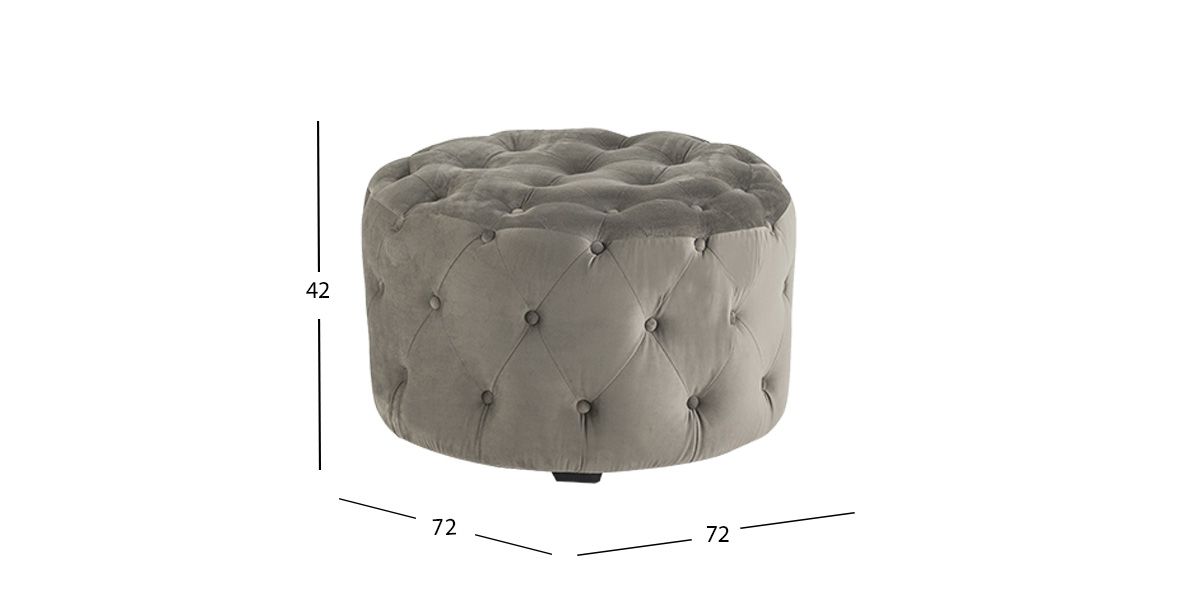 Taburete Bongo PL Gris